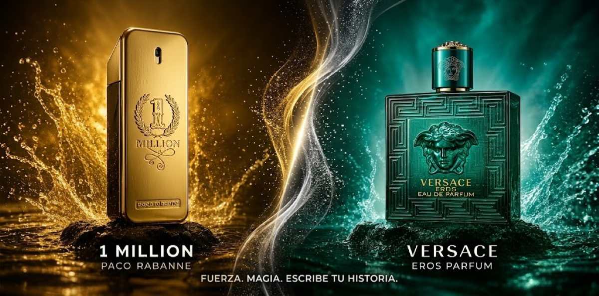 1 Million vs Versace Eros: cara a cara 2026