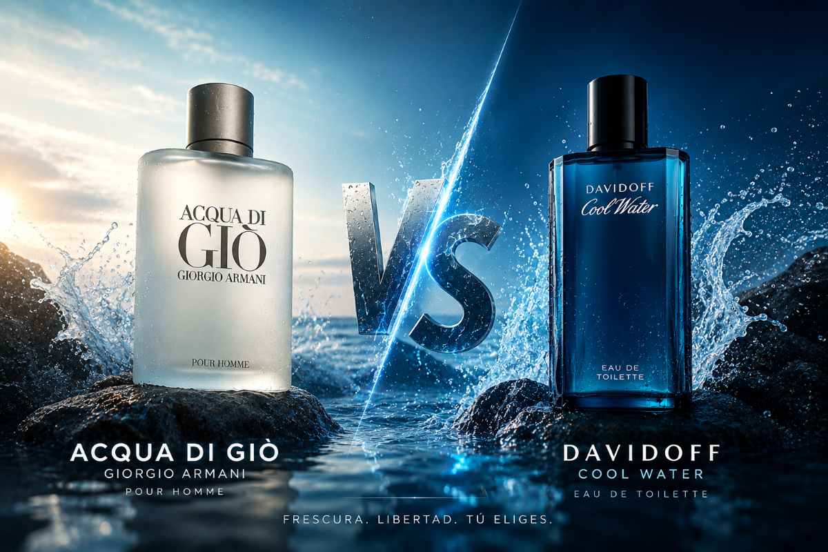 Acqua di Gio vs Cool Water: cuál es mejor