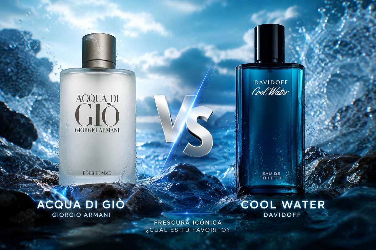 Acqua di Gio vs Cool Water: análisis y comparativa directa