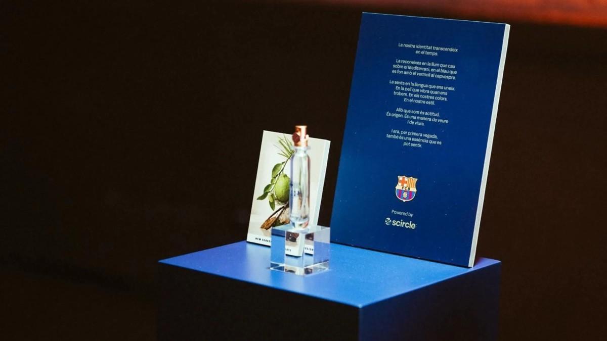 El Barça se perfuma con inteligencia artificial: dos fragancias para oler a culé