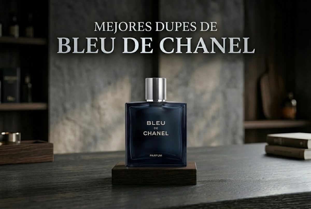 Conoce los mejores dupes de Bleu de Chanel en 2026: equivalencias y clones