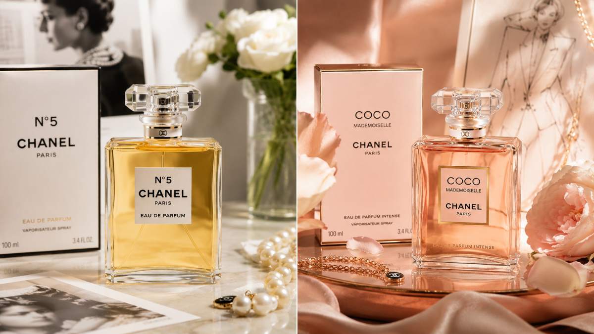 Chanel N°5 vs Coco Mademoiselle: