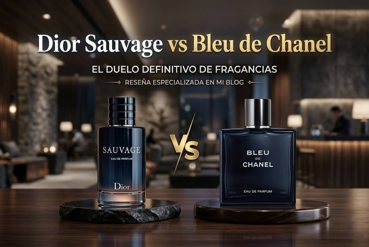 Dior Sauvage vs Bleu de Chanel - Comparativa directa 2026