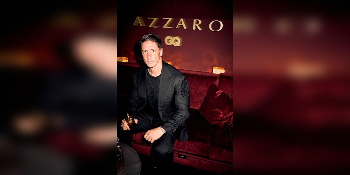Fernando Torres, nuevo embajador de Azzaro en España: la fragancia que une deporte y perfumería