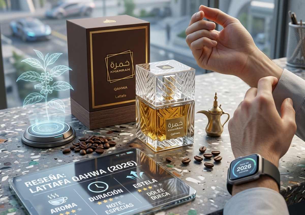Reseña Lattafa Qahwa: la fragancia árabe que huele a café de lujo