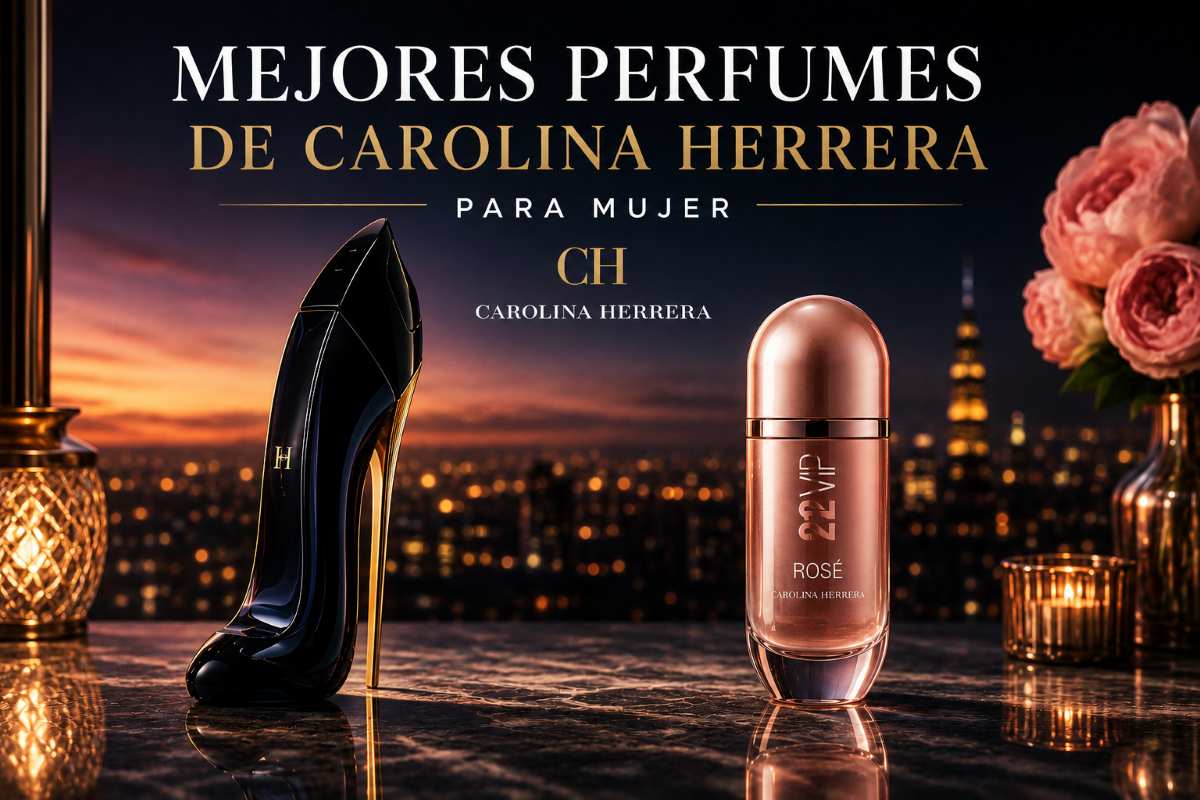 Guía completa con los mejores perfumes de Carolina Herrera para mujer