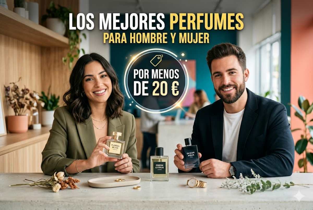 Perfumes por menos de 20 € - Los mejores para hombre y mujer