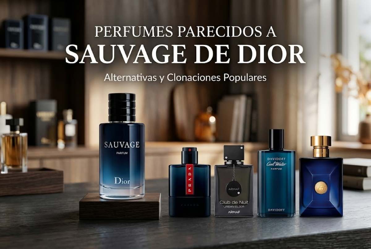 Los mejores perfumes parecidos a Sauvage de Dior en 2026