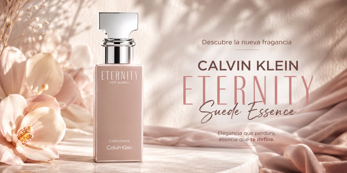 Calvin Klein Eternity Suede Essence: un nuevo CK de frambuesa y vainilla para mujeres