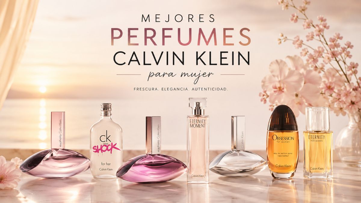 Los mejores perfumes de Calvin Klein de mujer