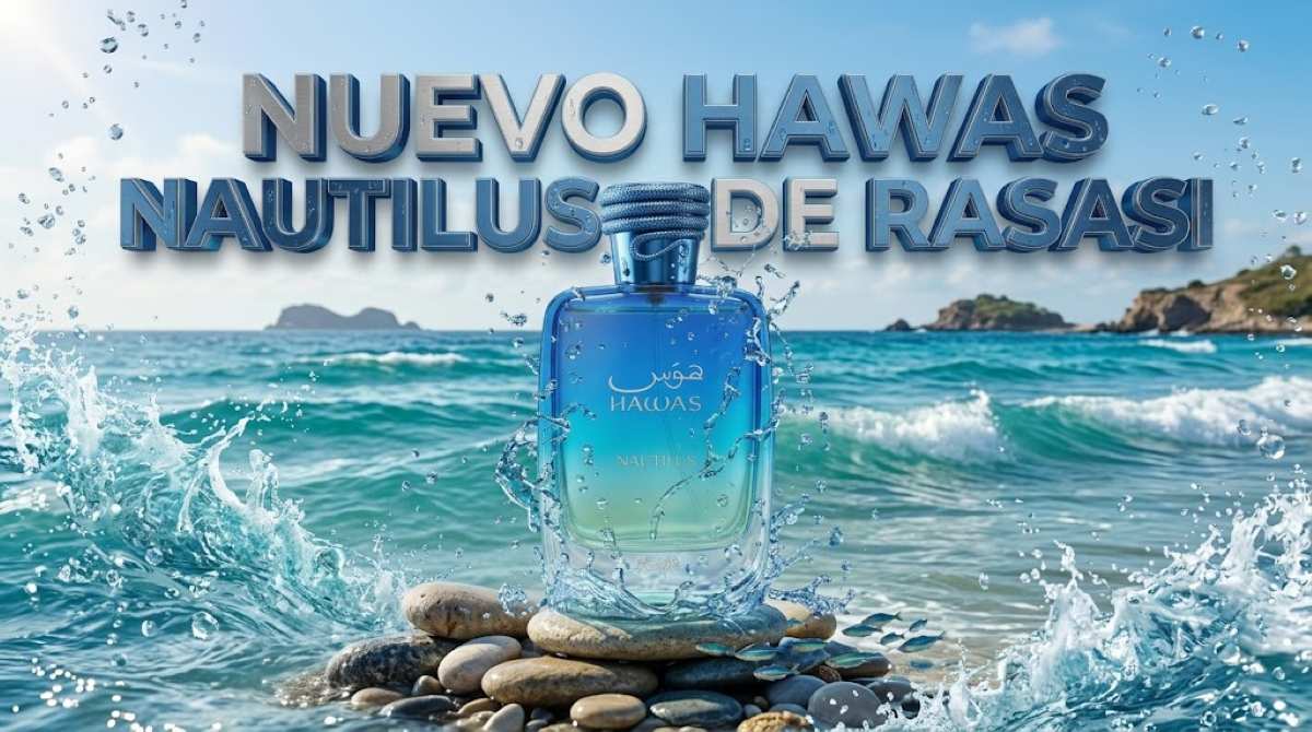Nuevo Hawas Nautilus de Rasasi perfume árabe