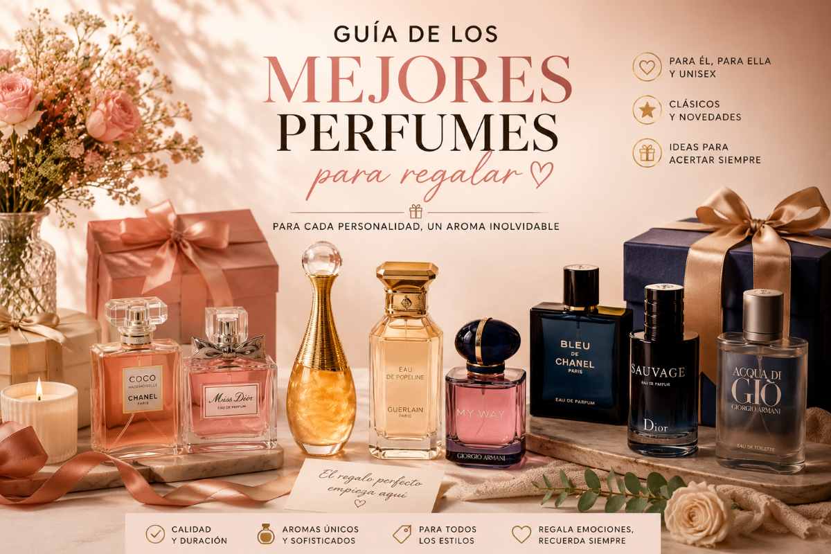Los mejores perfumes para regalar- guía completa