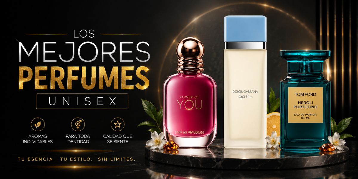Mejores perfumes unisex - Guía con los más recomendados para hombre y mujer