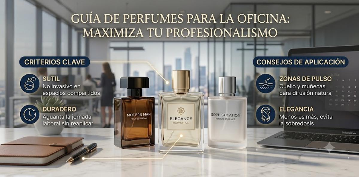 Los mejores perfumes de oficina - claves para elegir