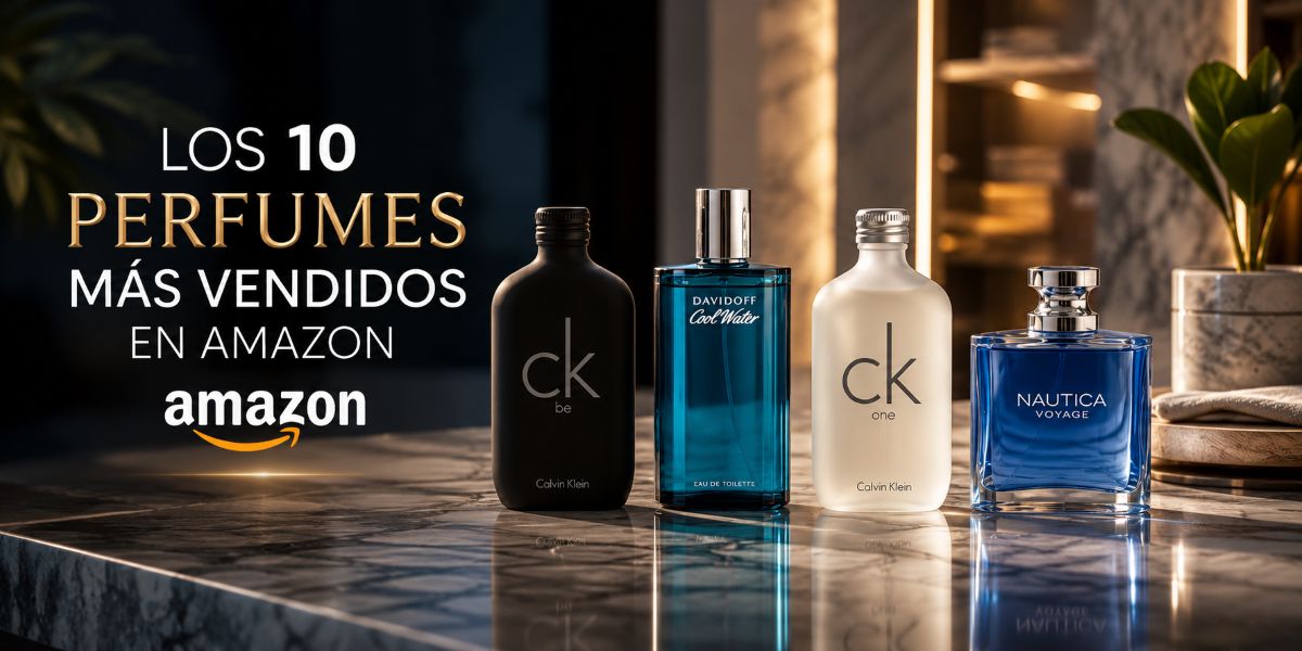 Los perfumes más vendidos en Amazon: guía completa con los 10 best sellers
