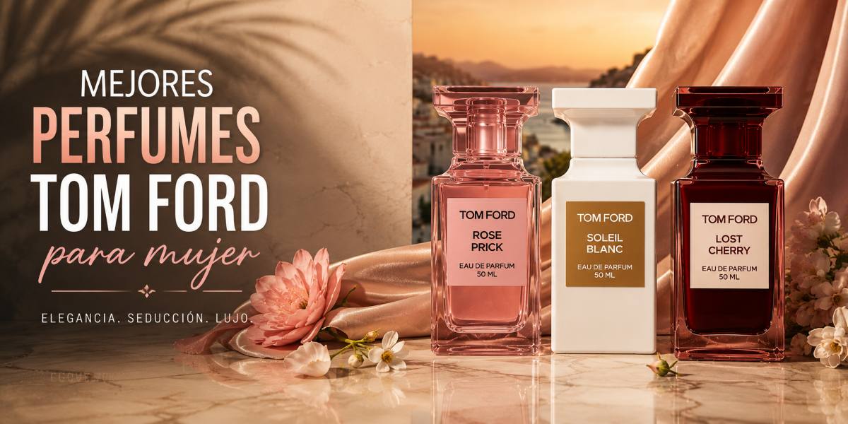 Los 10 Mejores Perfumes Tom Ford para Mujer de 2026