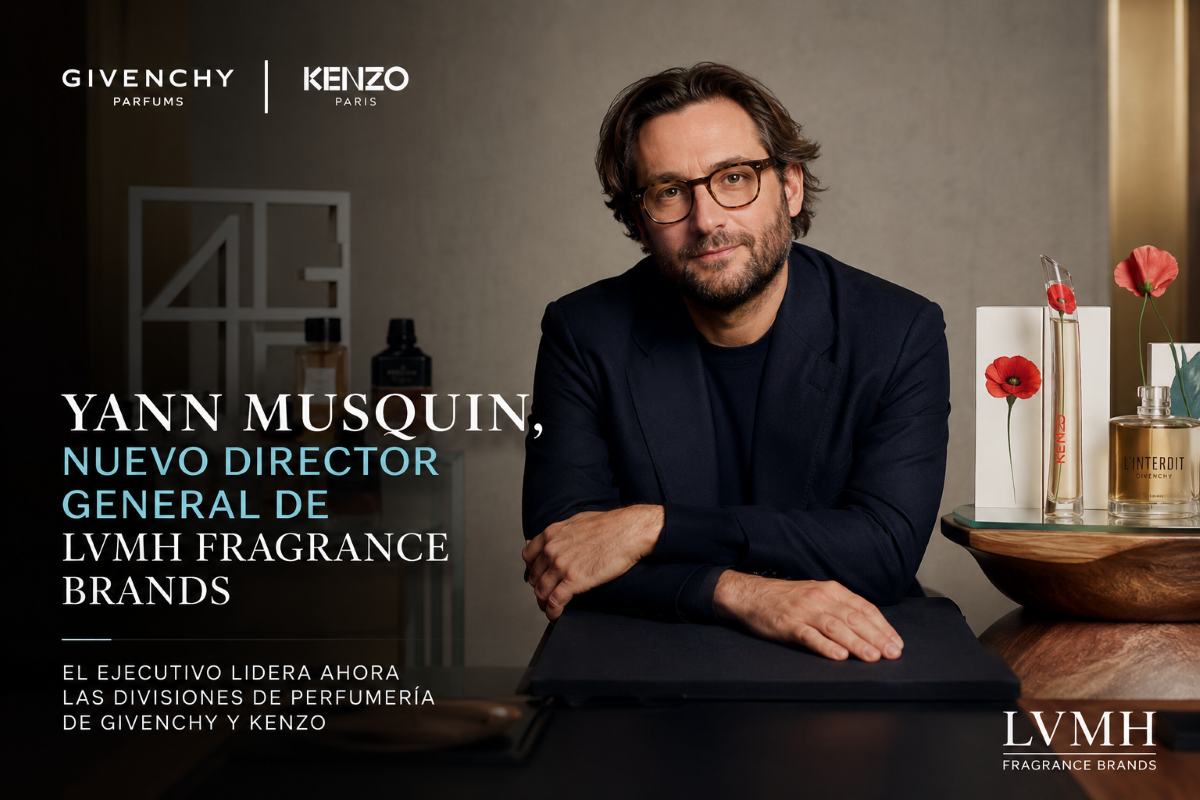 Yann Musquin, nuevo director general de LVMH Fragrance Brands