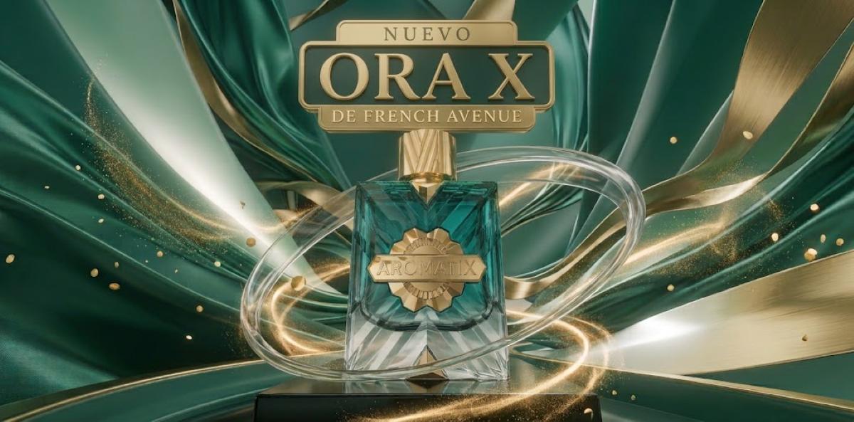 Aromatix Ora X: la nueva fragancia fresca, elegante y envolvente de French Avenue
