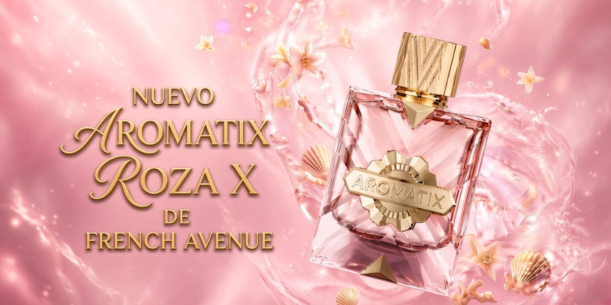 Aromatix Roza X: la nueva fragancia floral de French Avenue que conquista