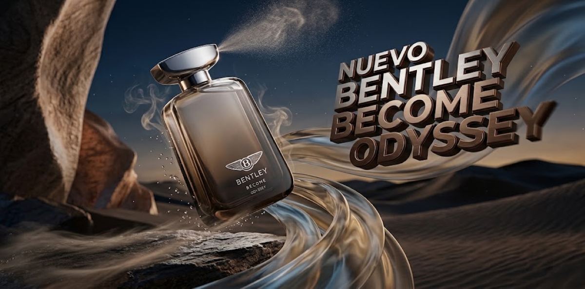 Bentley Become Odyssey 2026: Nuevo perfume para hombre de la firma británica
