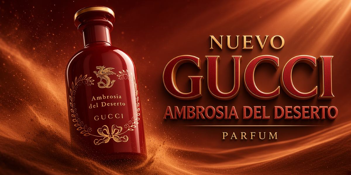 Gucci Ambrosia del Deserto (2026): el nuevo chypre frutal de The Alchemist’s Garden