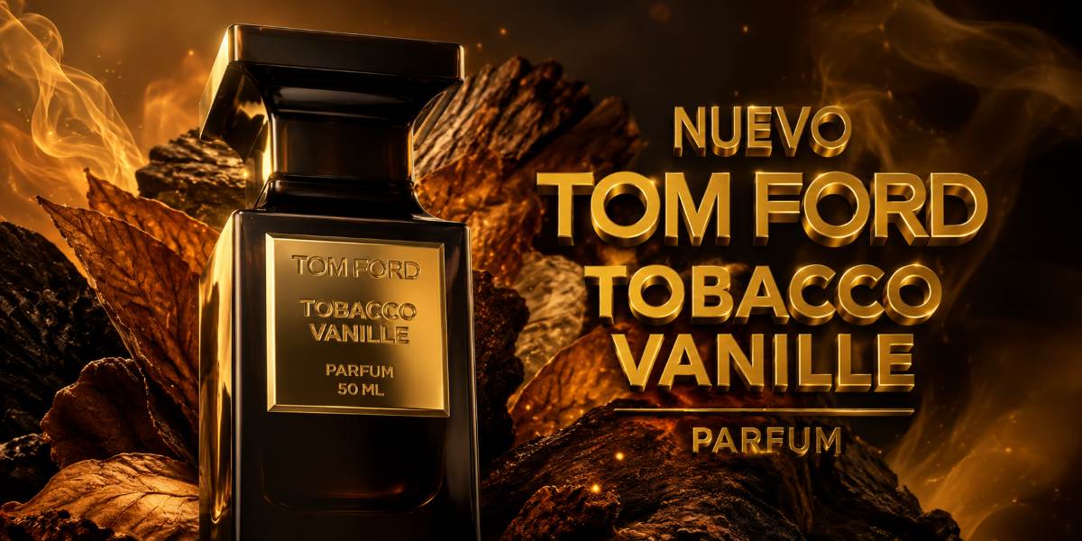 Nuevo Tom Ford Tobacco Vanille Parfum 2026: su creación más icónica en nuevo formato