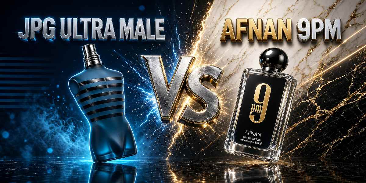 Jean Paul Gaultier Ultra Male vs Afnan 9PM - Comparativa directa y conclusión