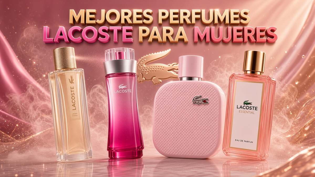 Mejores perfumes de Lacoste para Mujer - Guía actualizada